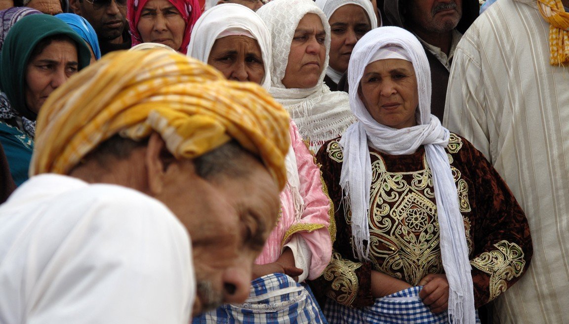 La danza del trance en el Mussem de los Aisauas