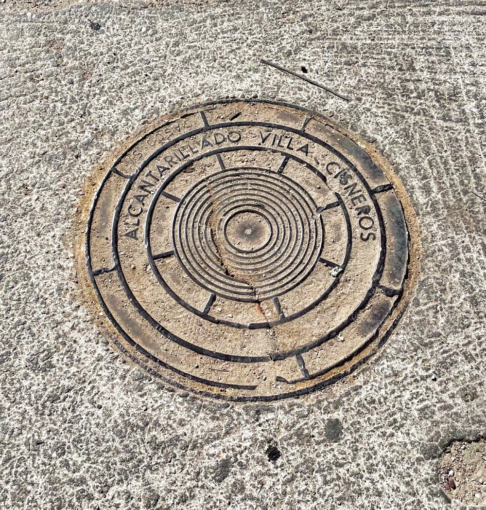 Alcantarillado antigua Villa Cisneros