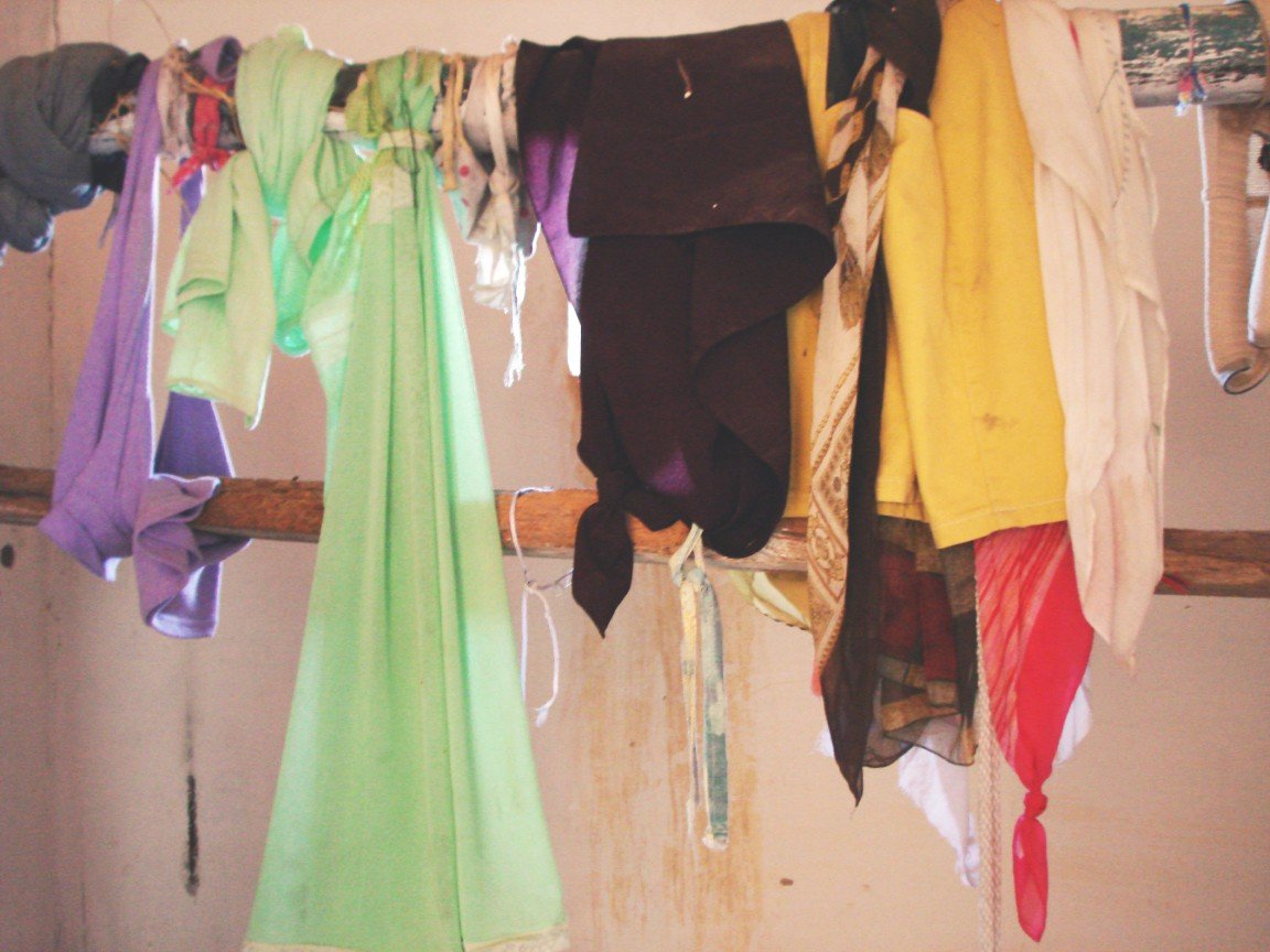 Interior de un morabito en el Rif