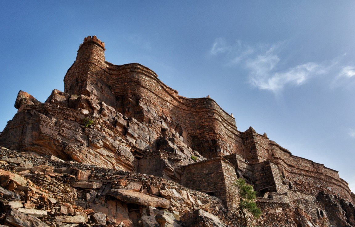 Agadir de Id Aissa en Amtoudi en el Anti Atlas