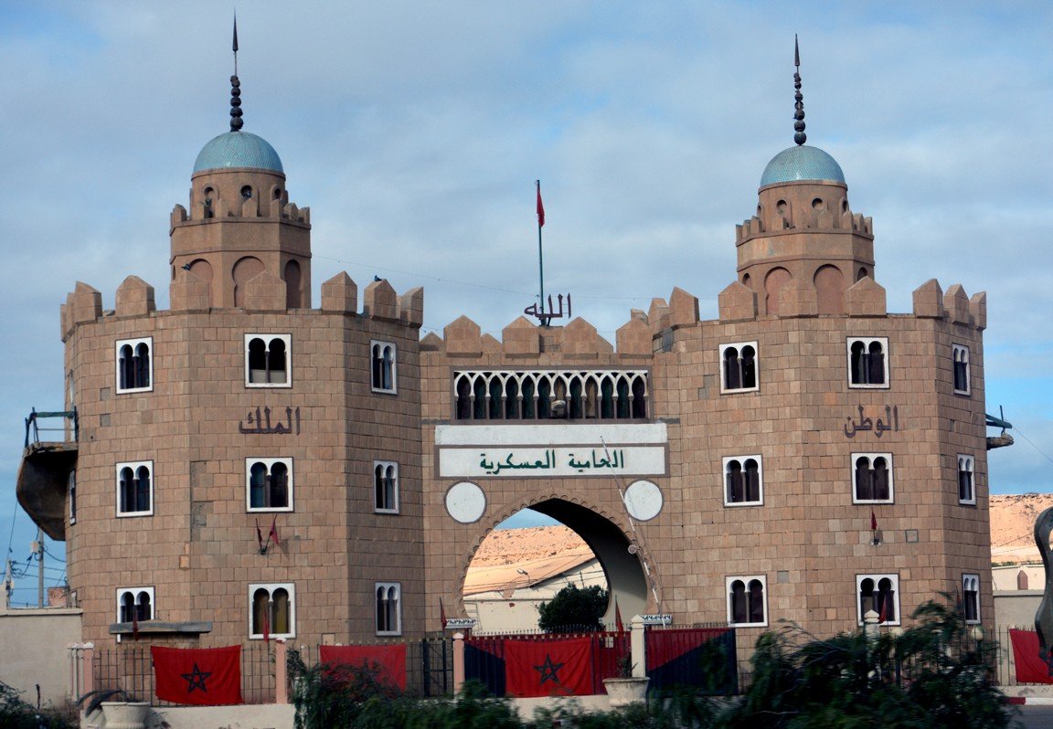 Antiguo cuartel español de La Legión en El Aaiún