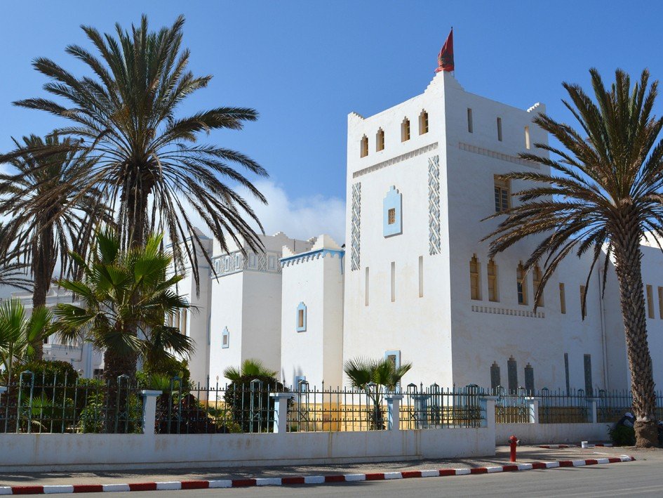 Edificio de la Gobernación, viaje a Sidi Ifni