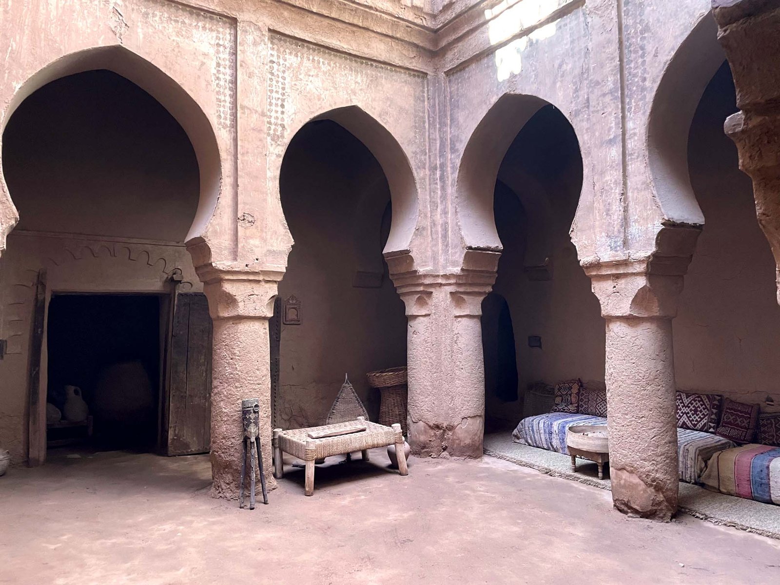 Interior ksar Tamnougalt