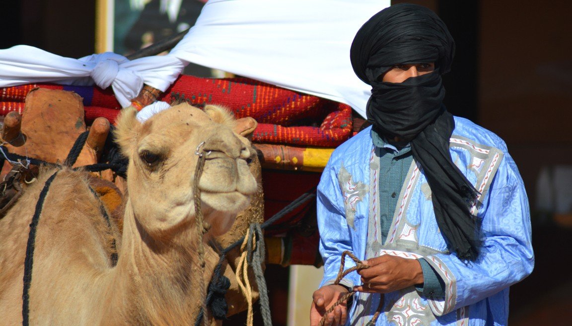 Las tribus nómadas saharianas en el Mussem de Tan-Tan