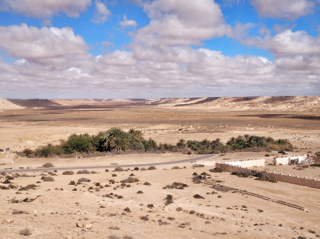 Cauce del río Saguia el Hamra