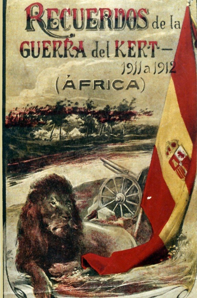 Postal de las campañas militares