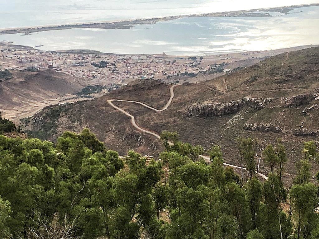 Vista de la laguna de la Mar Chica